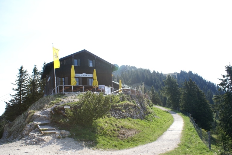 Tegelberghaus Hütte Wandern Berge Sommer